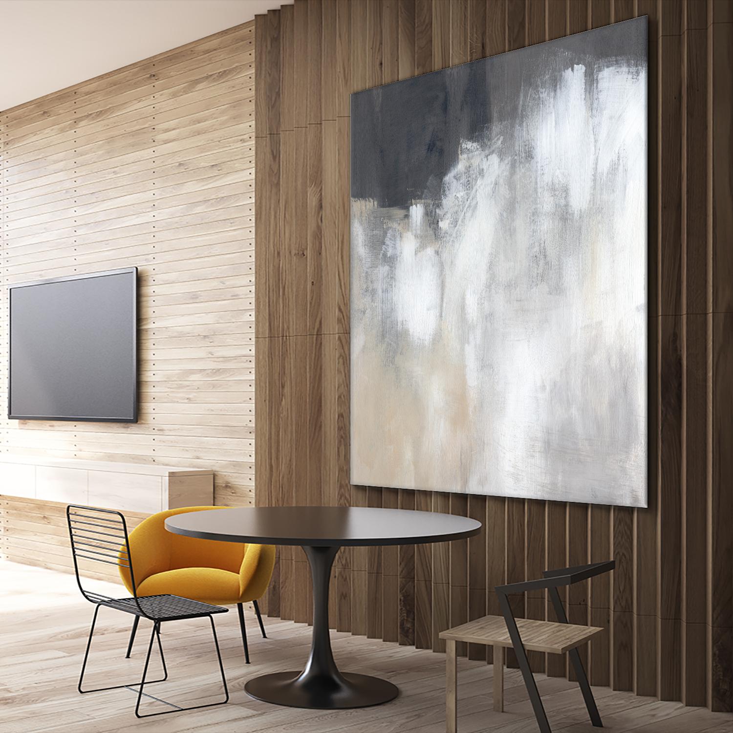 Neutral Abstract II by Jennifer Parker on GIANT ART - beige abstract abstract