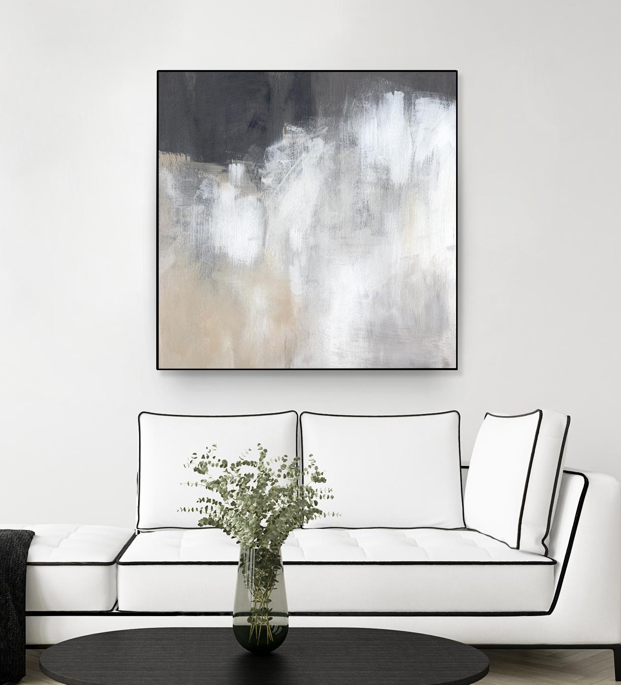 Neutral Abstract II by Jennifer Parker on GIANT ART - beige abstract abstract