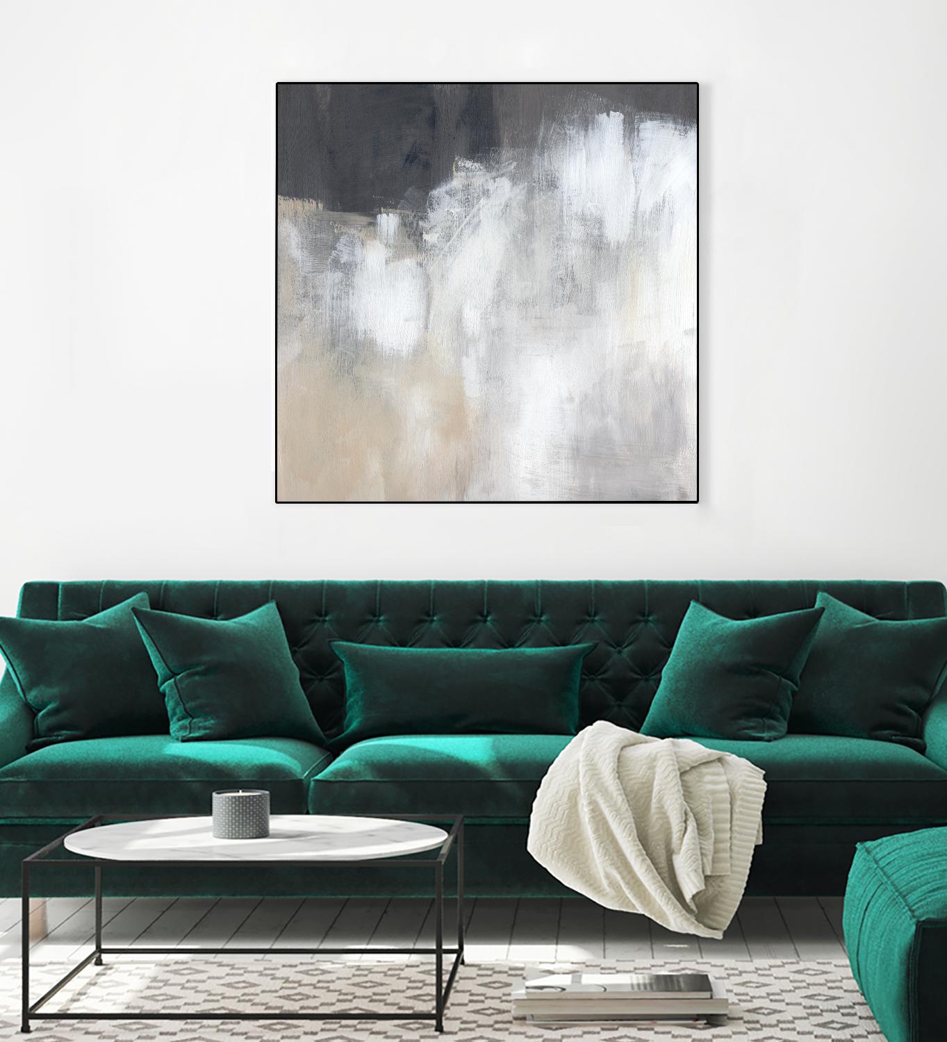 Neutral Abstract II by Jennifer Parker on GIANT ART - beige abstract abstract