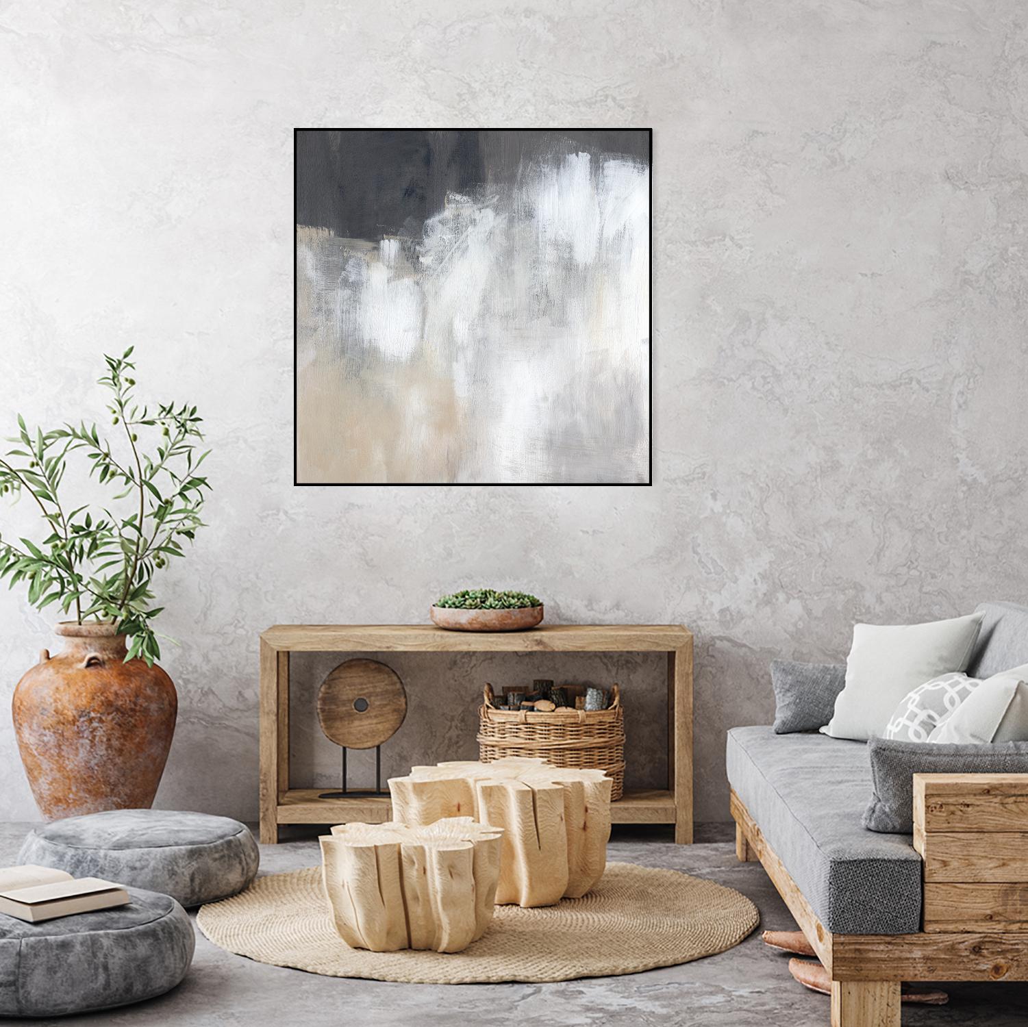 Neutral Abstract II by Jennifer Parker on GIANT ART - beige abstract abstract