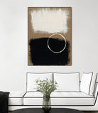 Neutral Rings II by Regina Moore on GIANT ART - white abstract abstract