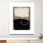 Neutral Rings II by Regina Moore on GIANT ART - white abstract abstract