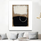 Neutral Rings II by Regina Moore on GIANT ART - white abstract abstract