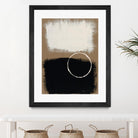 Neutral Rings II by Regina Moore on GIANT ART - white abstract abstract