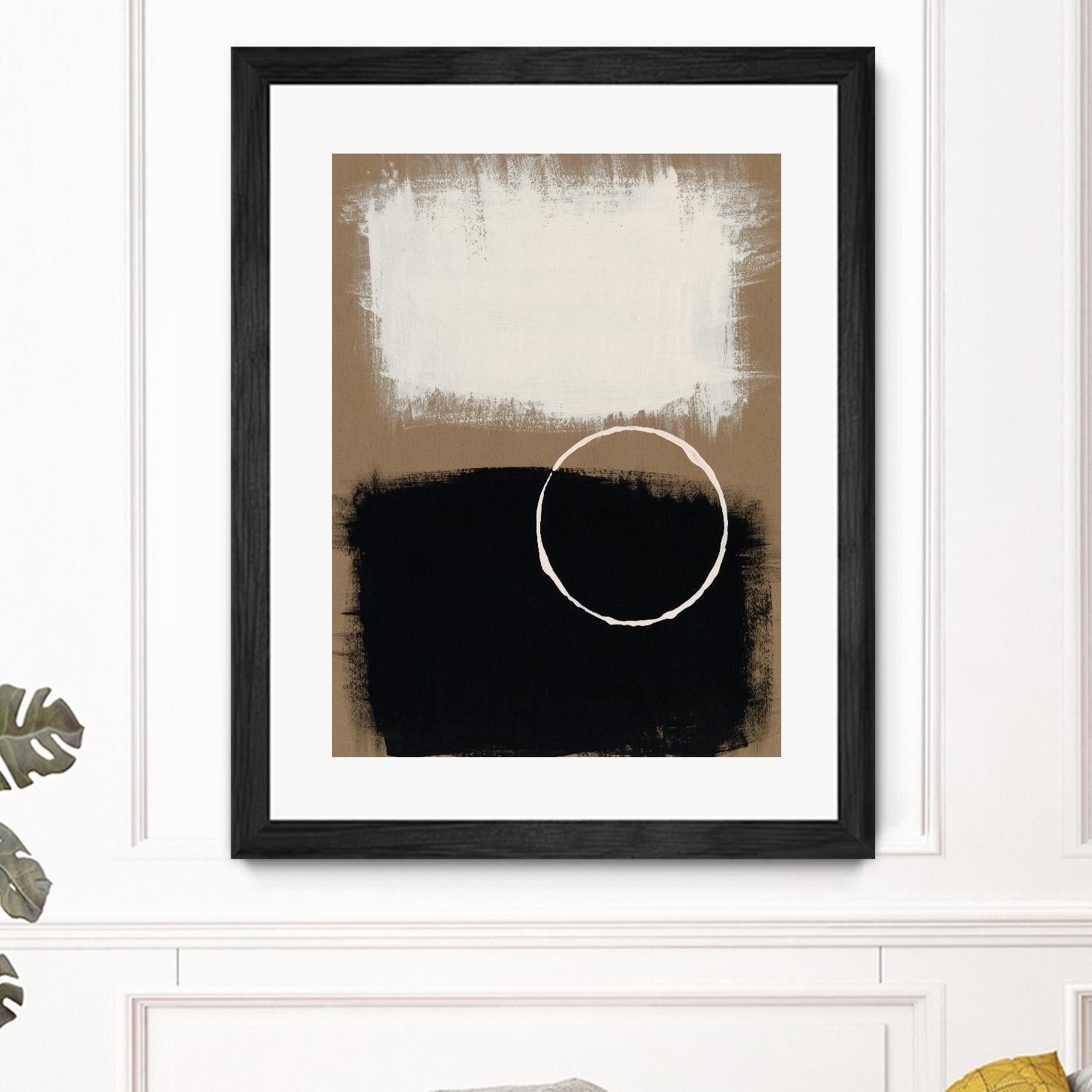 Neutral Rings II by Regina Moore on GIANT ART - white abstract abstract