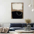 Neutral Rings II by Regina Moore on GIANT ART - white abstract abstract