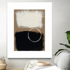 Neutral Rings II by Regina Moore on GIANT ART - white abstract abstract