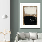 Neutral Rings II by Regina Moore on GIANT ART - white abstract abstract