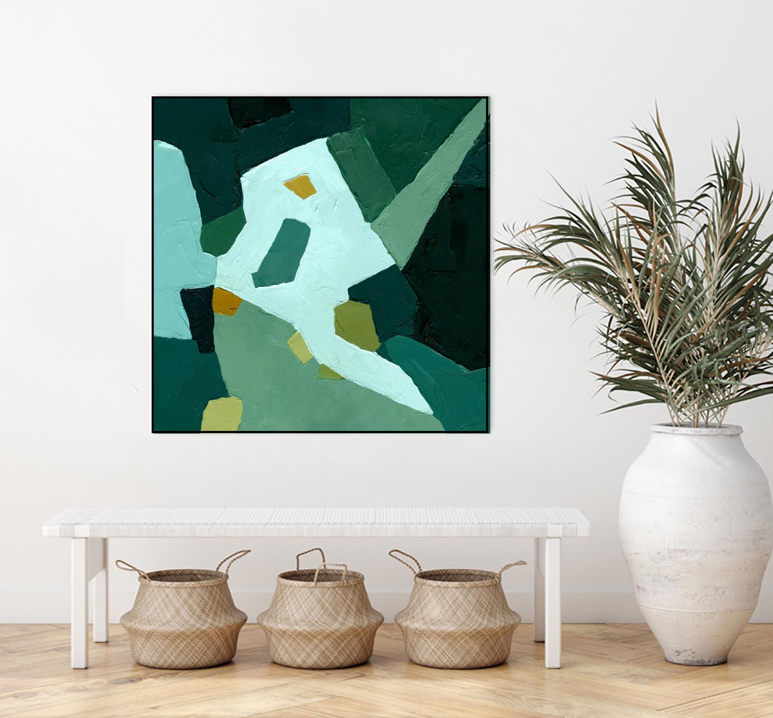 Palette Abstract I by Emma Caroline on GIANT ART - green abstract abstract