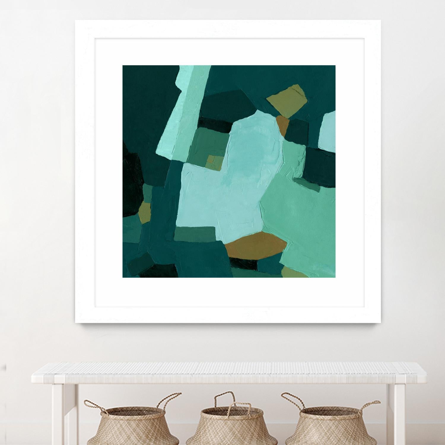 Palette Abstract II by Emma Caroline on GIANT ART - green abstract abstract