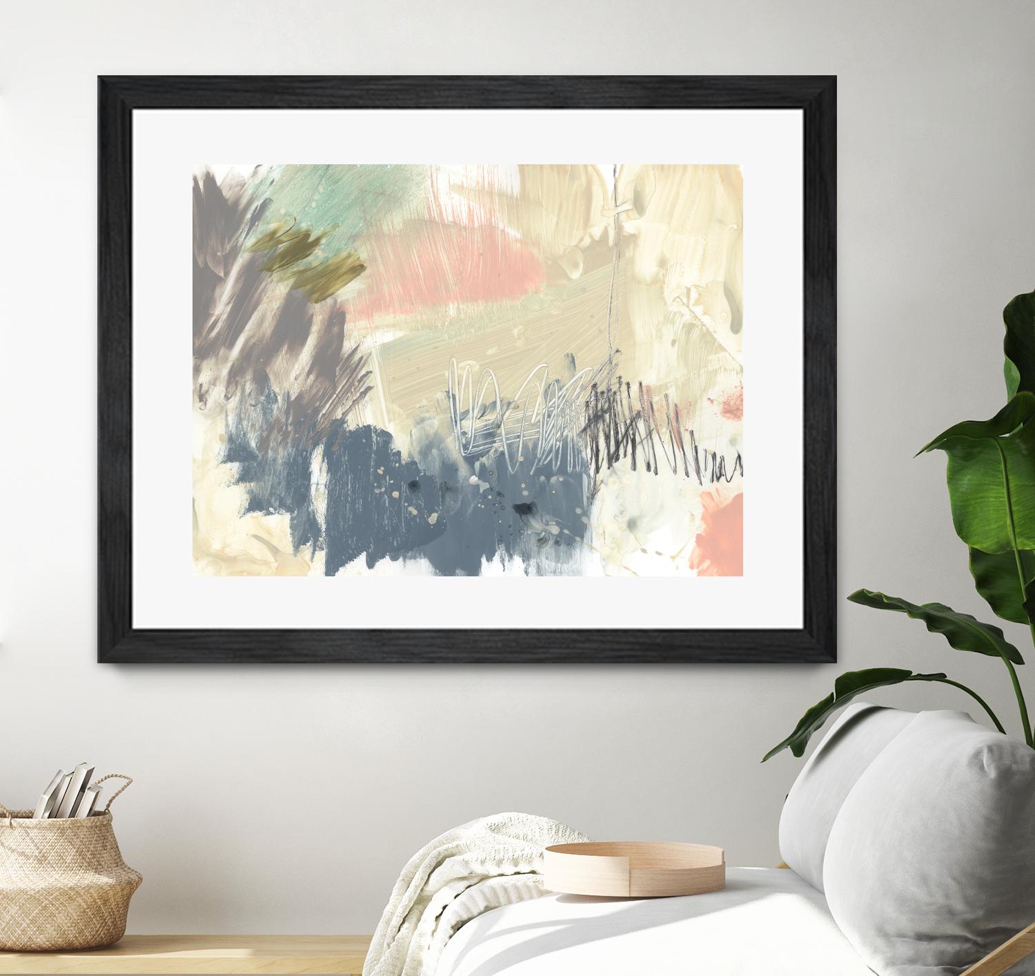 Pastel Immersion I by Jennifer Goldberger on GIANT ART - beige abstract abstract