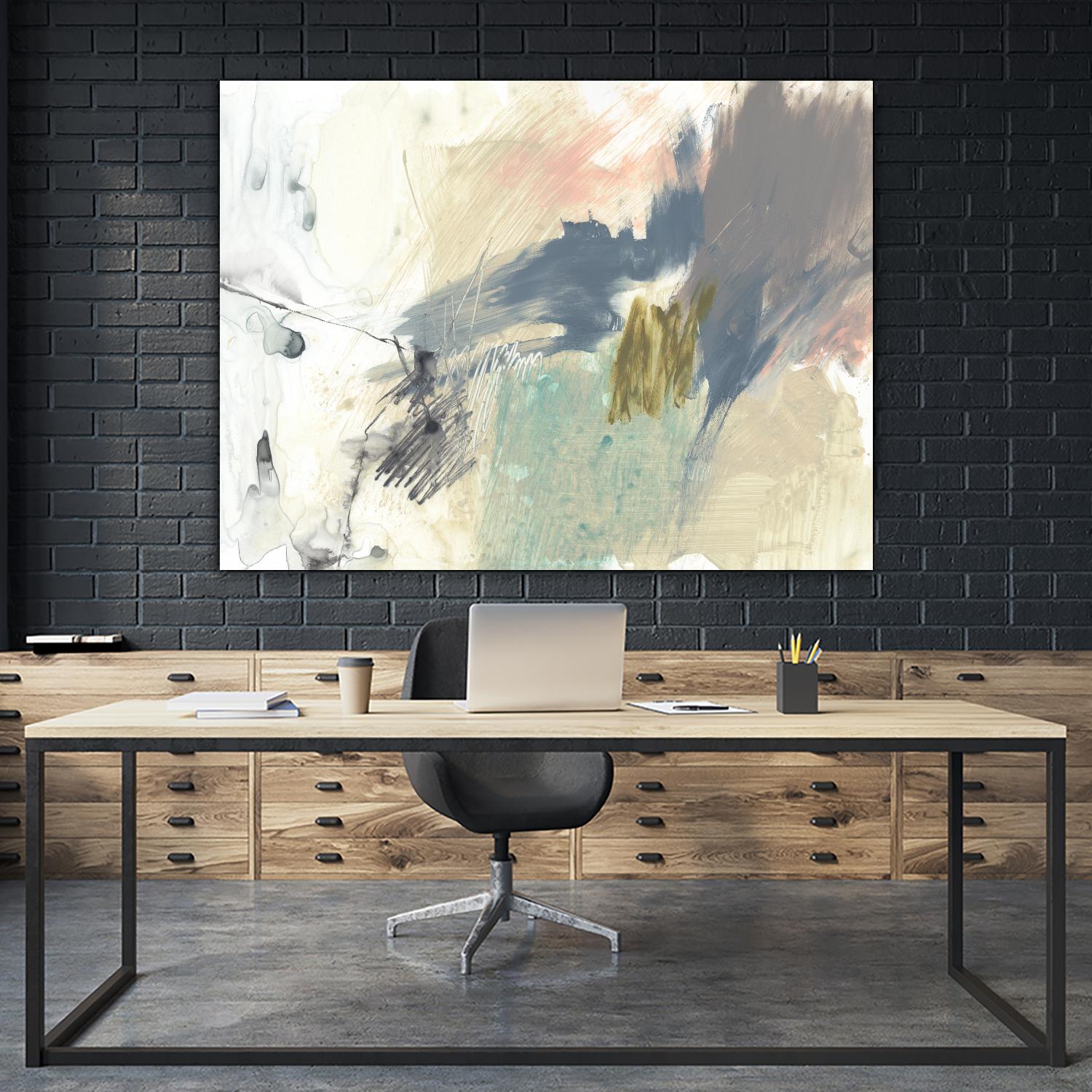 Pastel Immersion II by Jennifer Goldberger on GIANT ART - pink abstract abstract