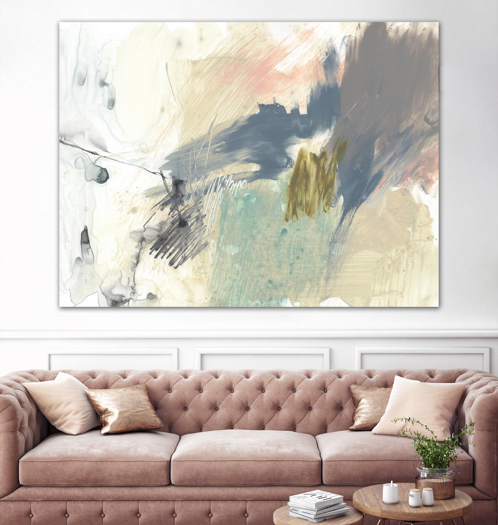 Pastel Immersion II by Jennifer Goldberger on GIANT ART - pink abstract abstract