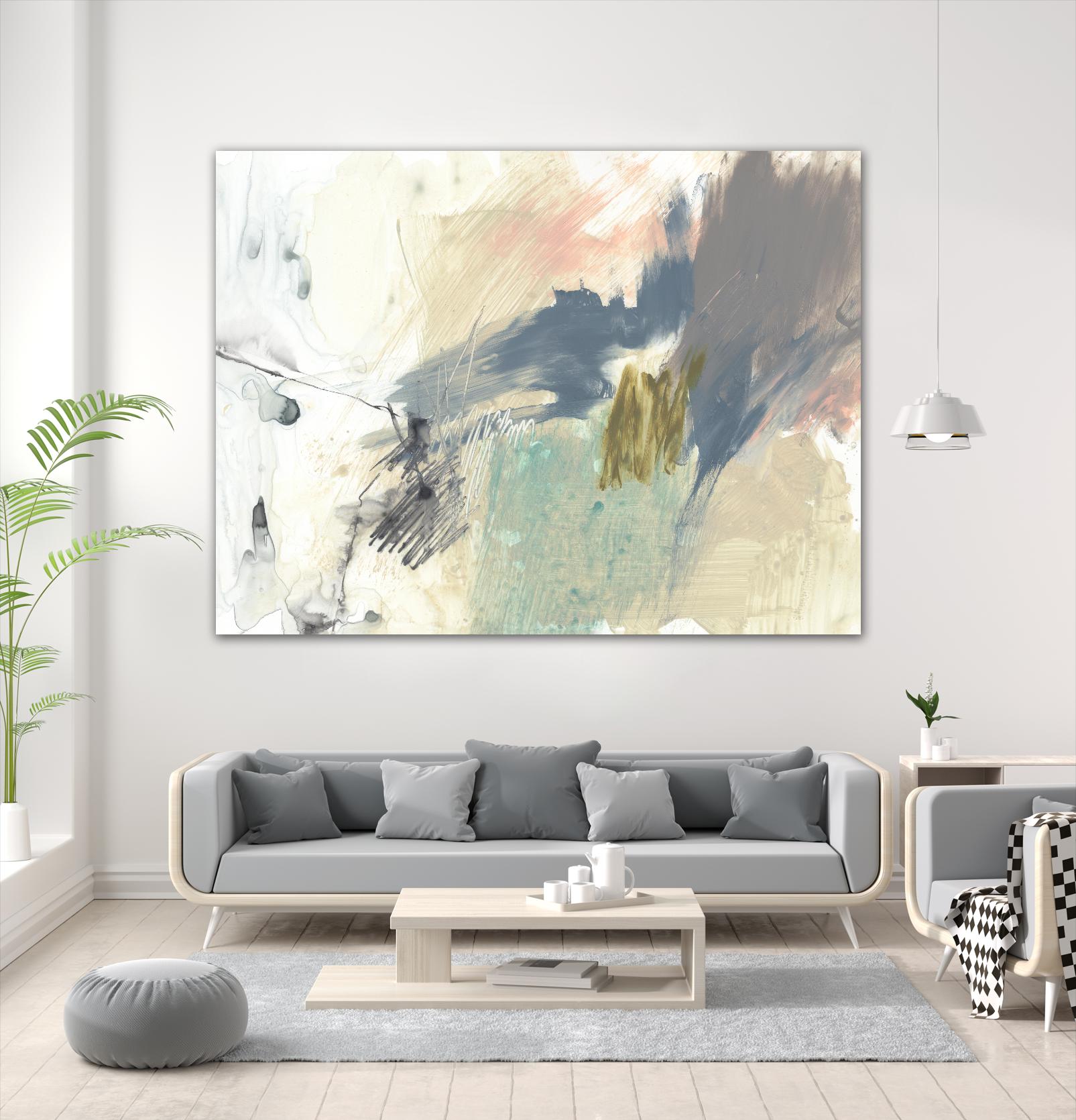 Pastel Immersion II by Jennifer Goldberger on GIANT ART - pink abstract abstract