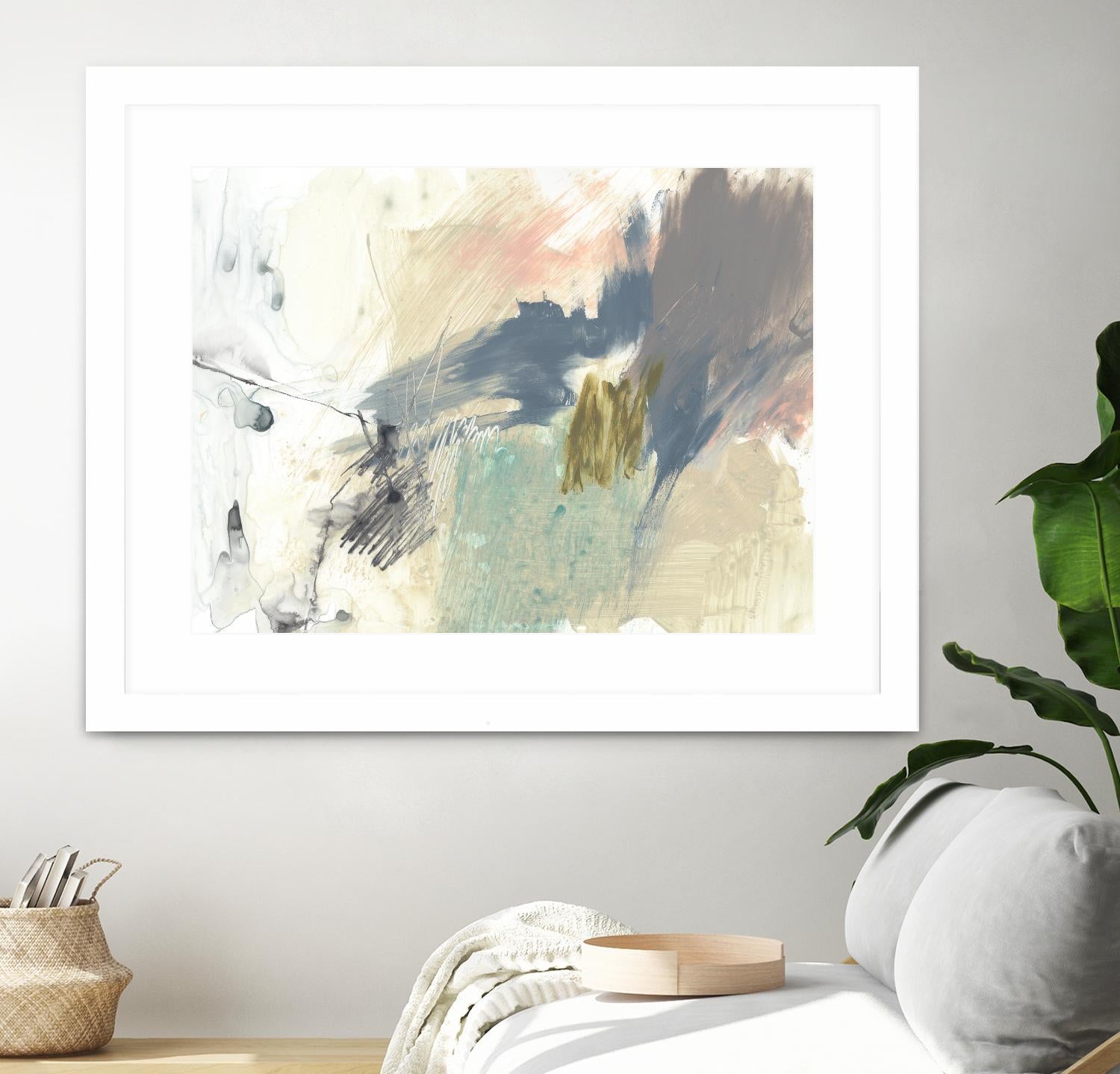 Pastel Immersion II by Jennifer Goldberger on GIANT ART - pink abstract abstract