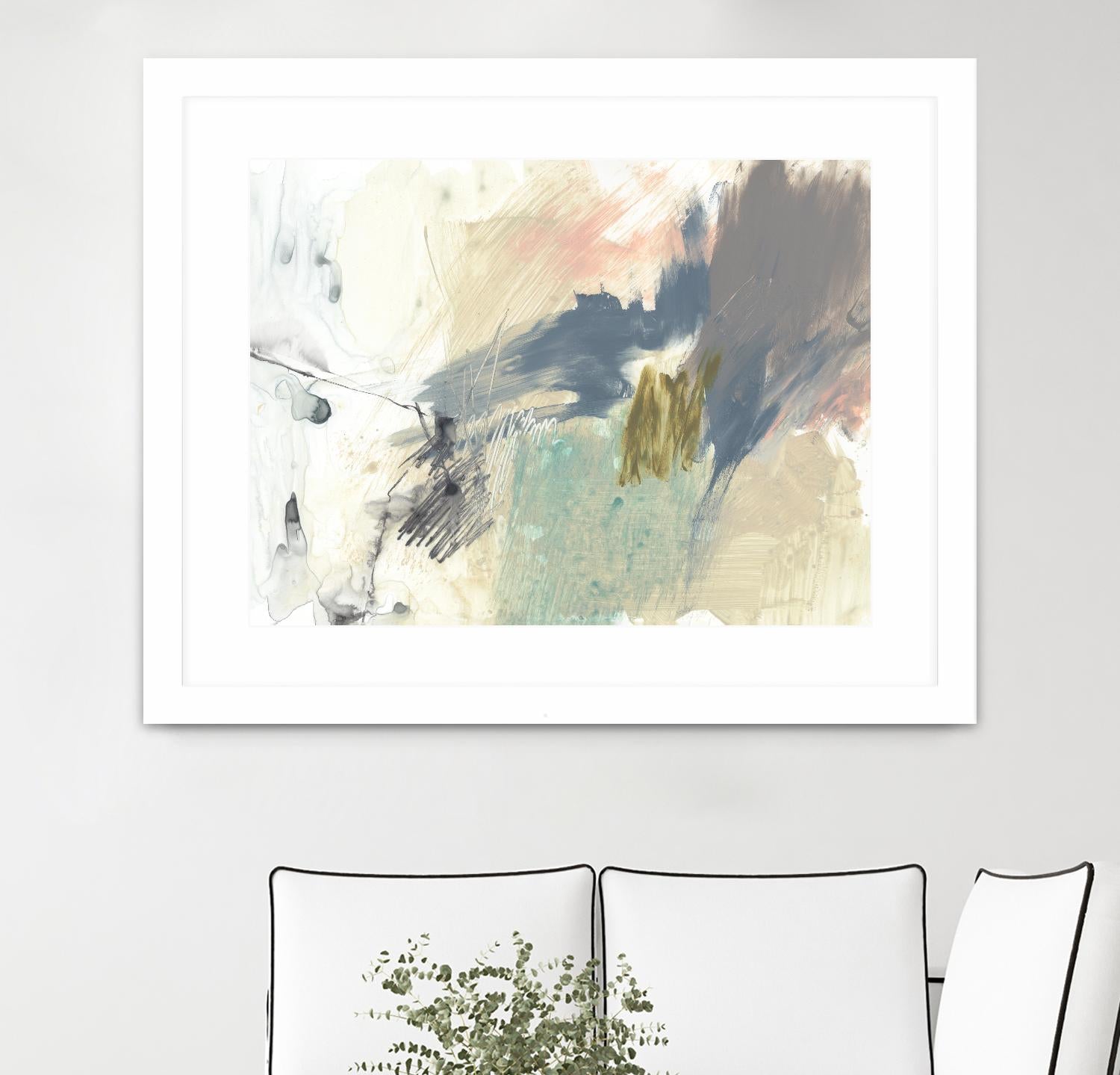 Pastel Immersion II by Jennifer Goldberger on GIANT ART - pink abstract abstract