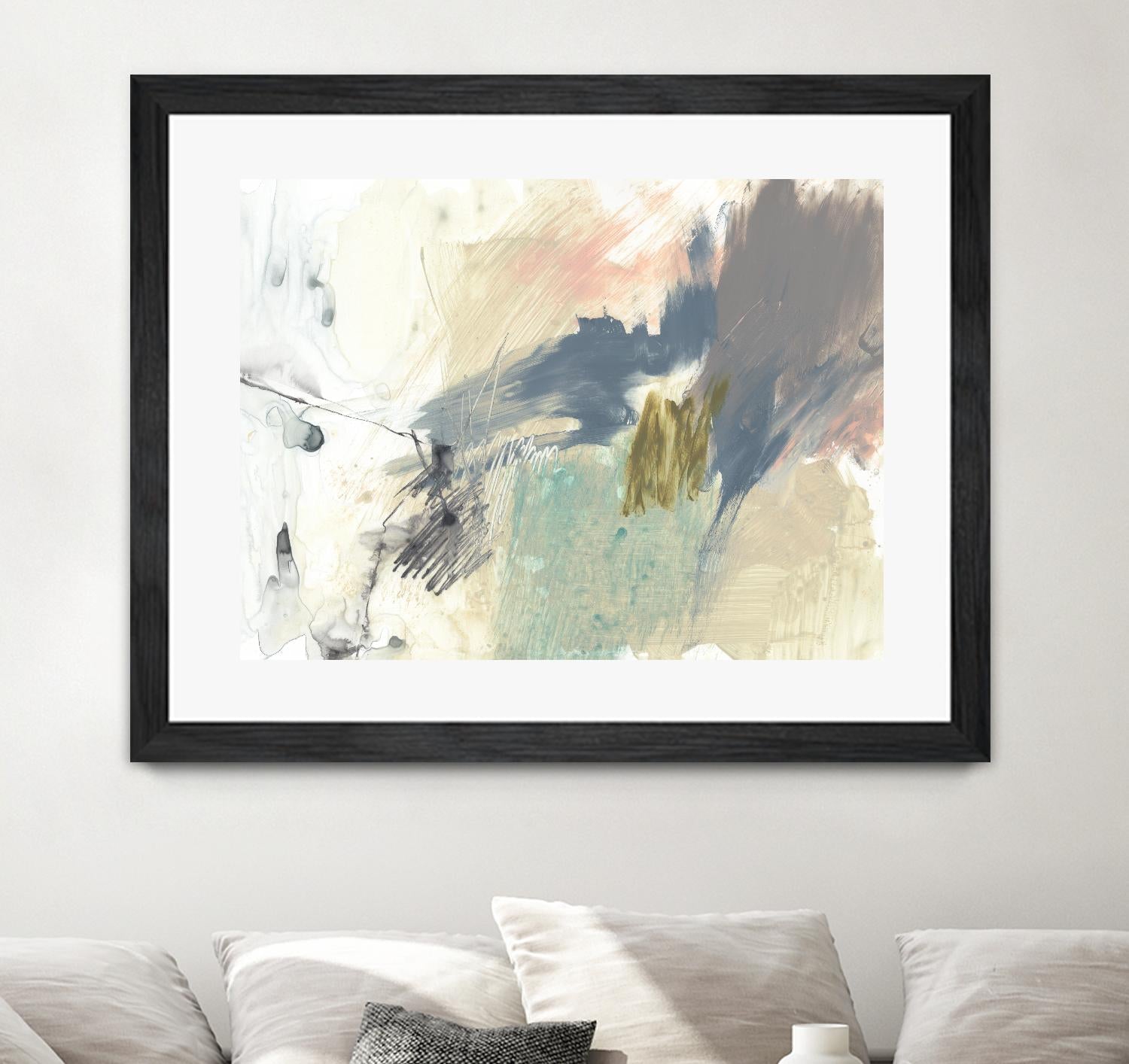 Pastel Immersion II by Jennifer Goldberger on GIANT ART - pink abstract abstract