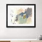 Pastel Immersion II by Jennifer Goldberger on GIANT ART - pink abstract abstract