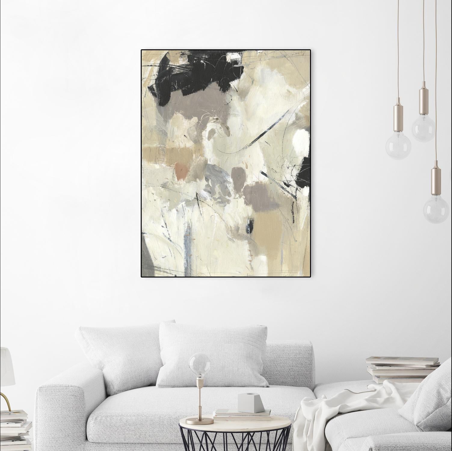 Scattered Remnants I by Tim OToole on GIANT ART - white abstract abstract