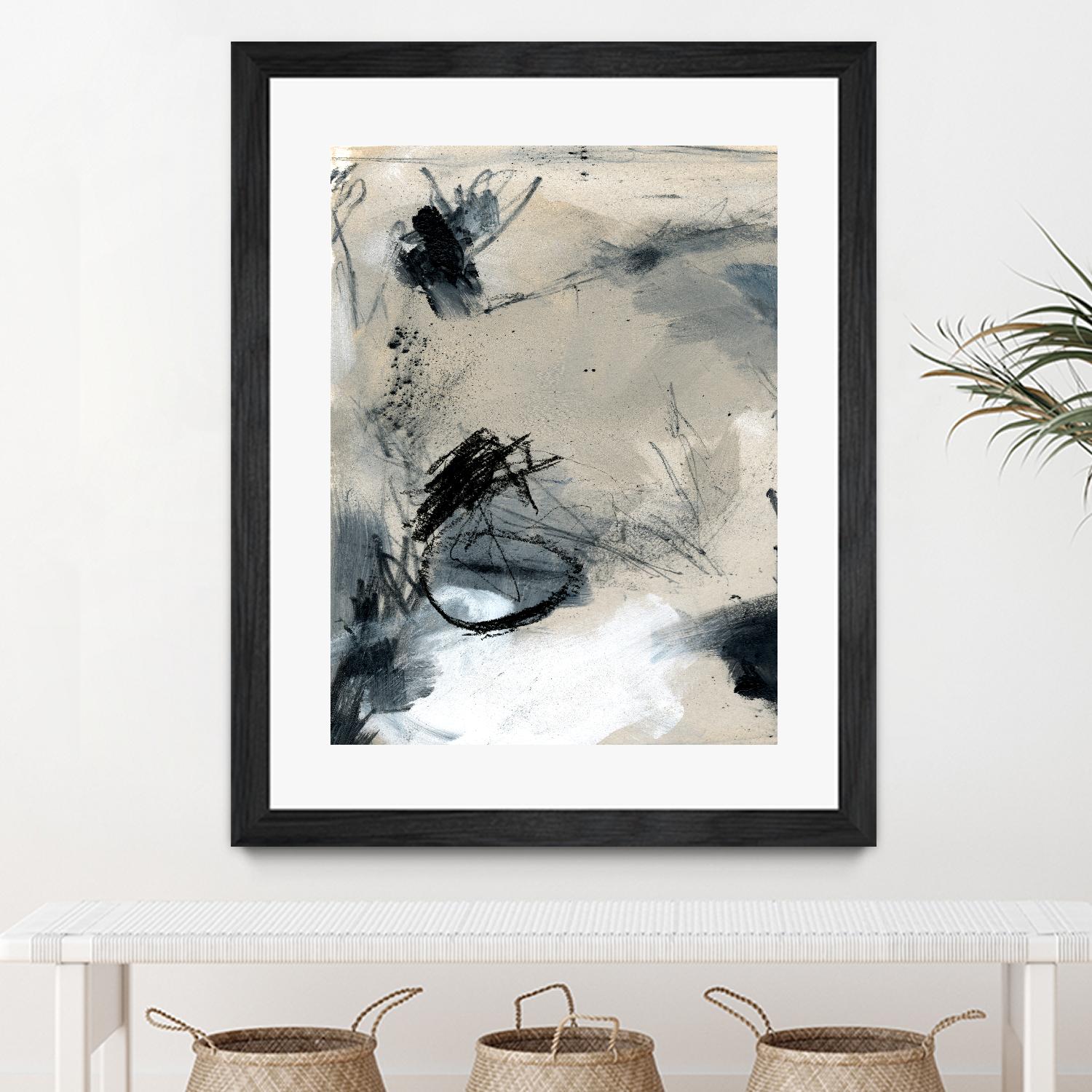 Scribble Abstract II by Jennifer Parker on GIANT ART - white abstract abstract