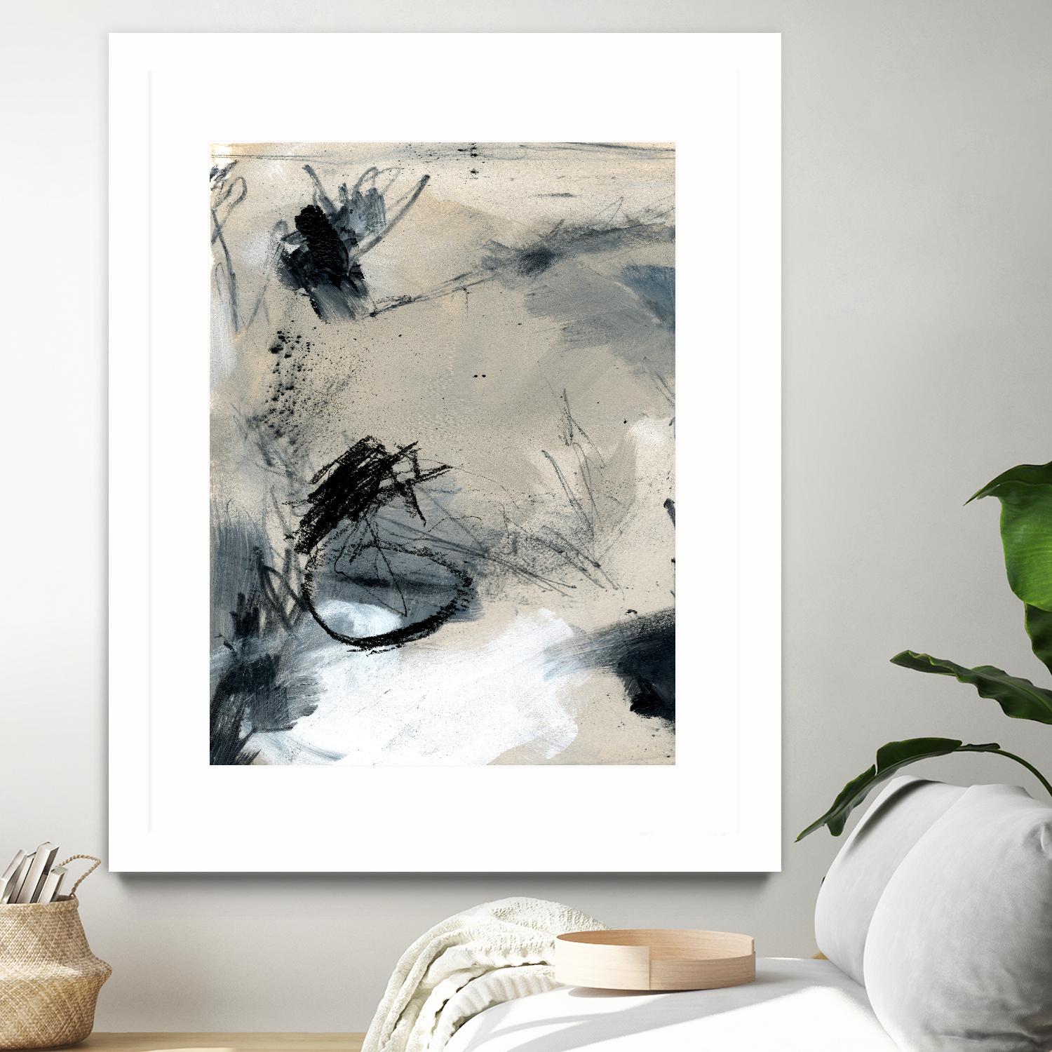 Scribble Abstract II by Jennifer Parker on GIANT ART - white abstract abstract