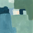 Teal and Sage II by Victoria Barnes on GIANT ART - pink  abstract abstract