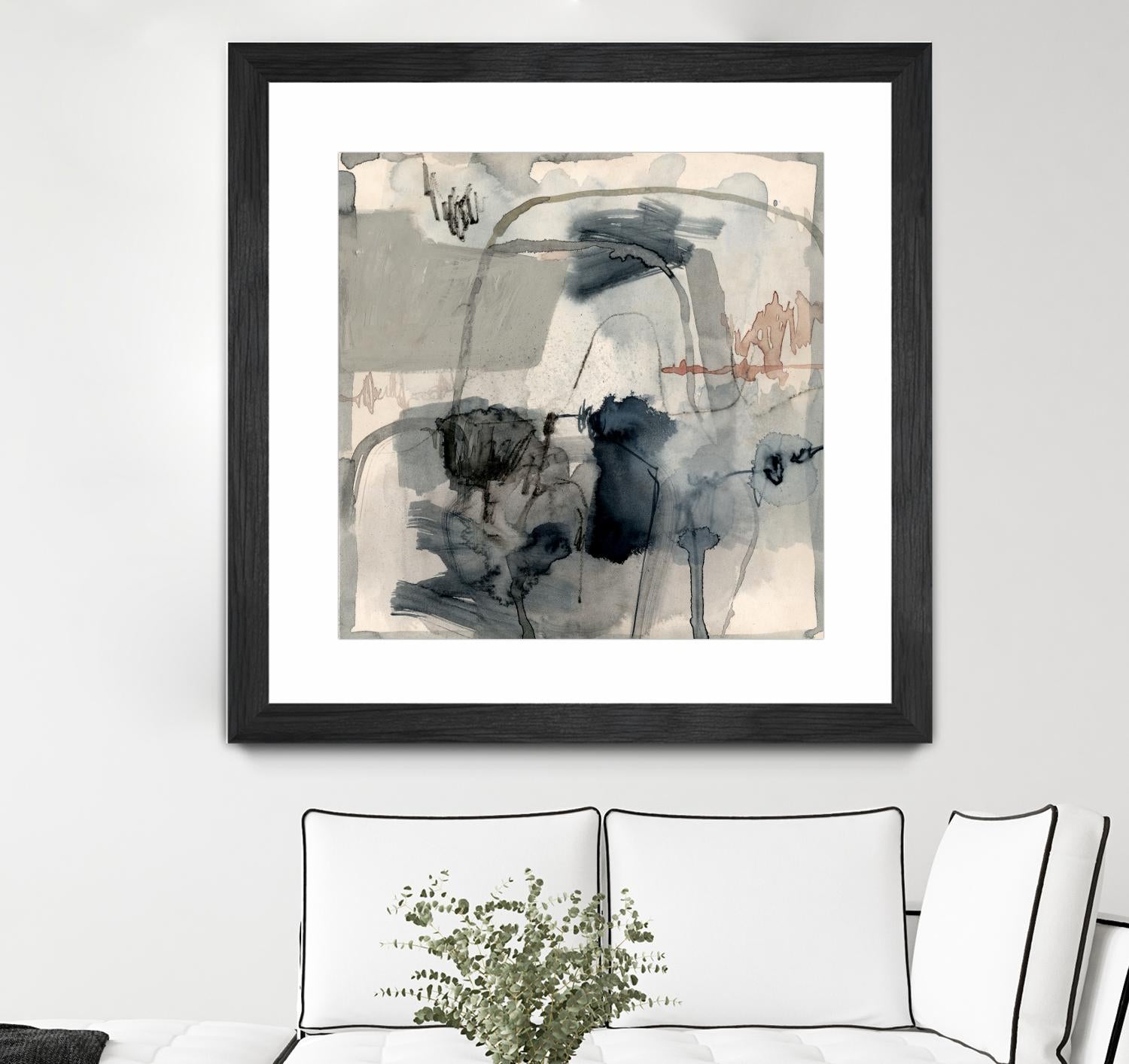 Torrential I by Victoria Barnes on GIANT ART - beige abstract abstract