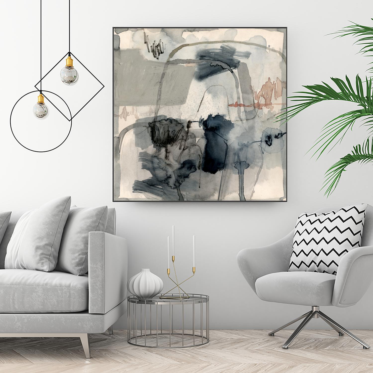 Torrential I by Victoria Barnes on GIANT ART - beige abstract abstract