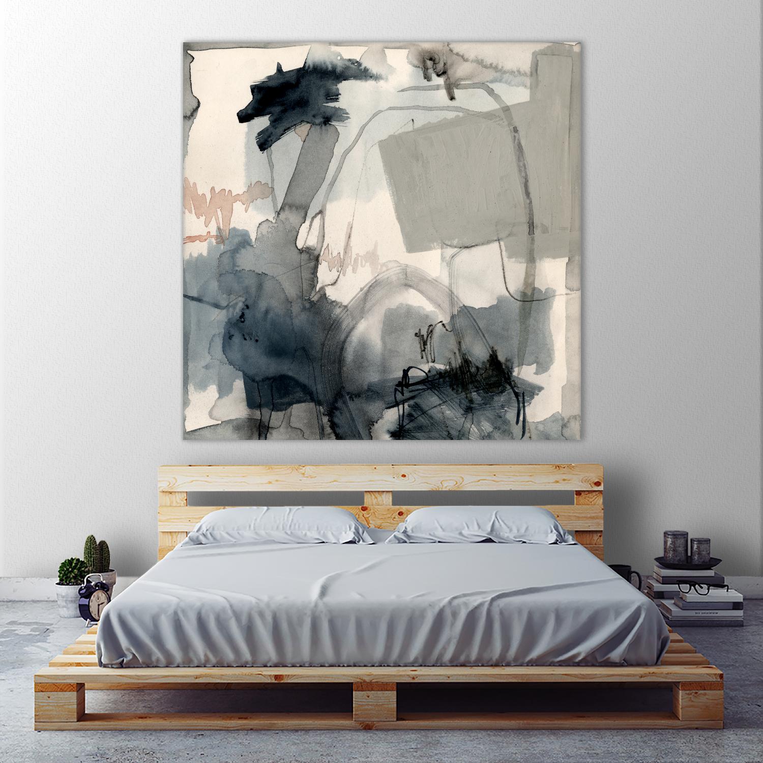 Torrential II by Victoria Barnes on GIANT ART - beige abstract abstract