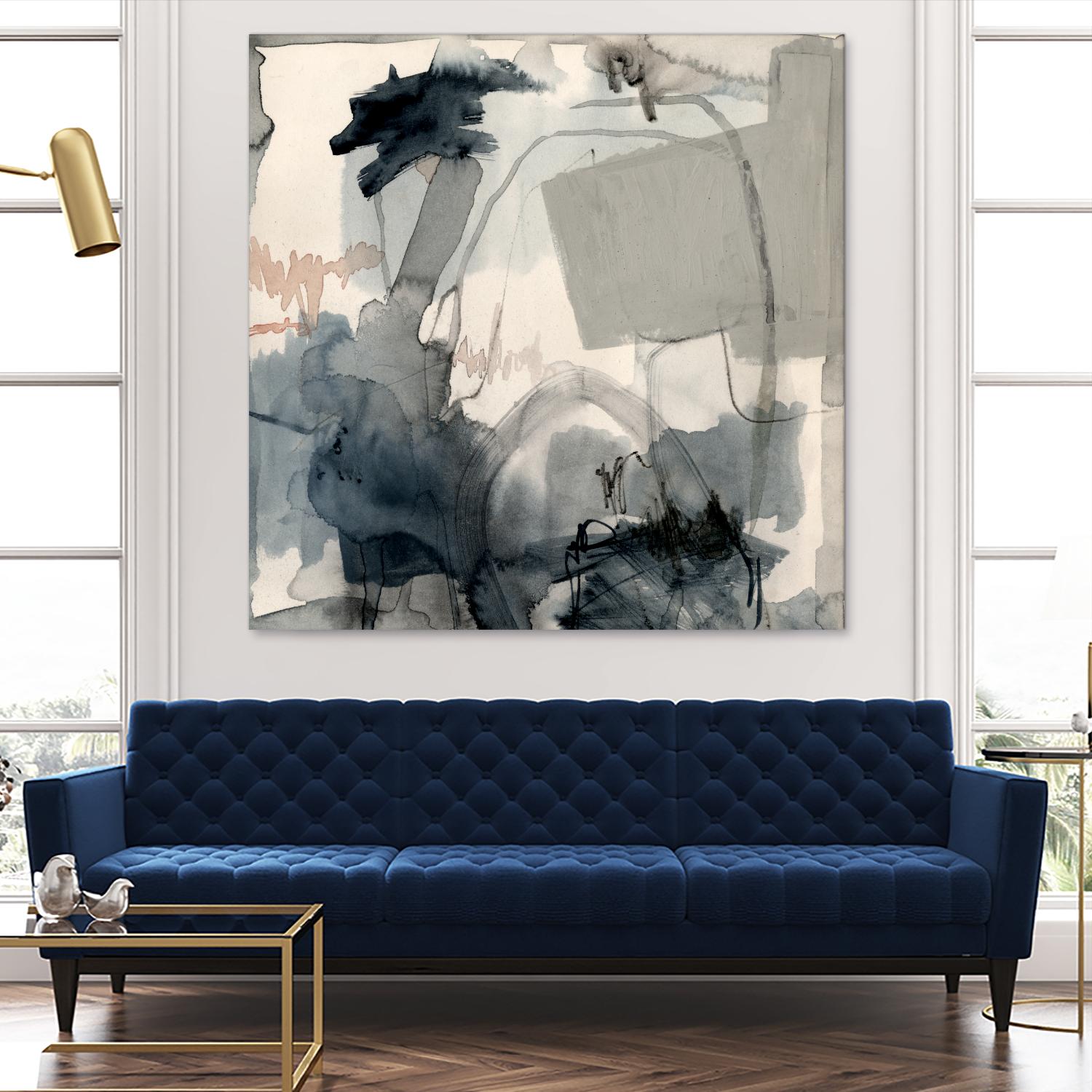 Torrential II by Victoria Barnes on GIANT ART - beige abstract abstract