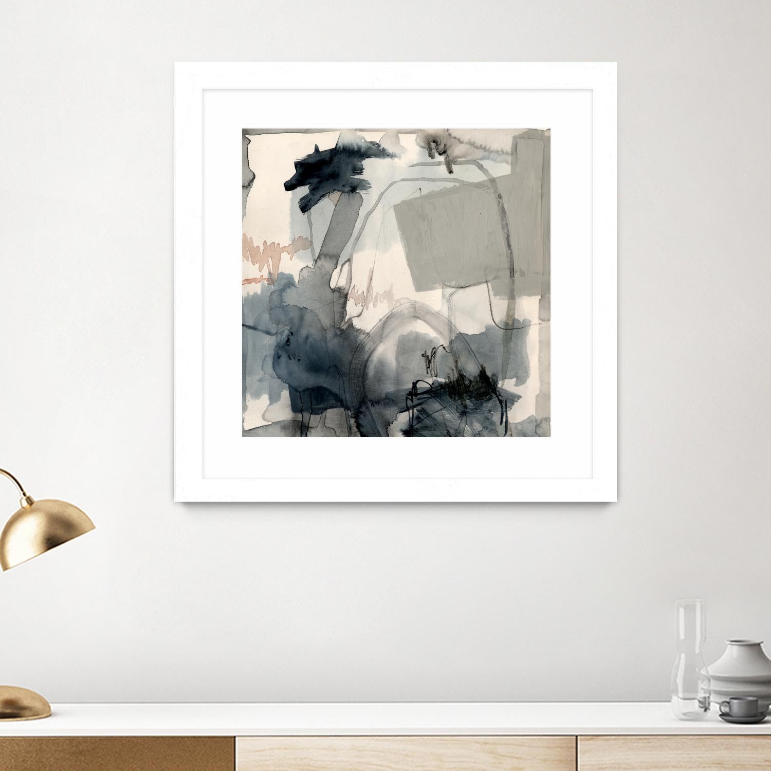 Torrential II by Victoria Barnes on GIANT ART - beige abstract abstract