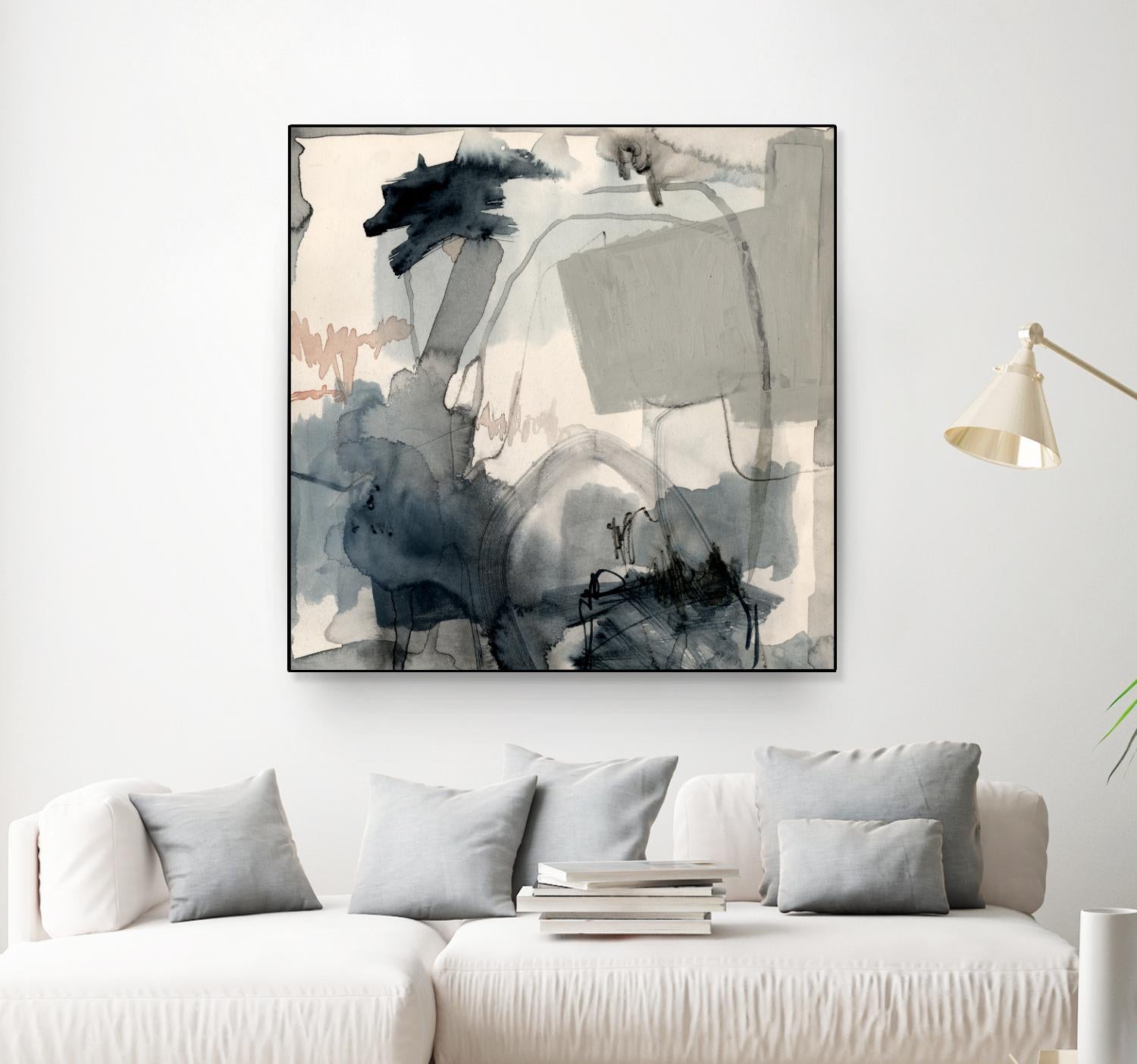 Torrential II by Victoria Barnes on GIANT ART - beige abstract abstract