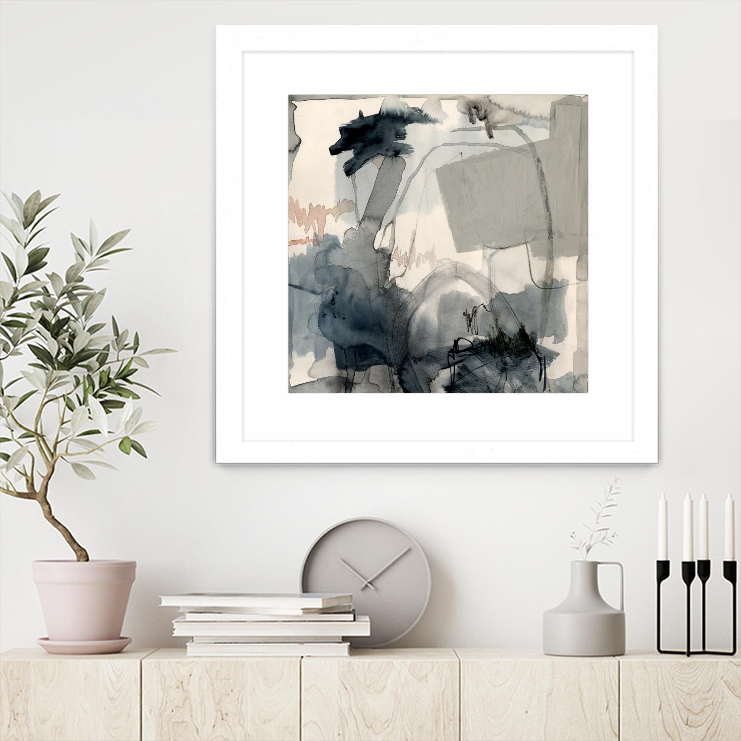 Torrential II by Victoria Barnes on GIANT ART - beige abstract abstract