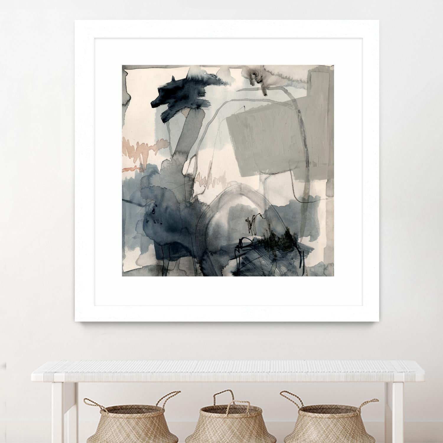 Torrential II by Victoria Barnes on GIANT ART - beige abstract abstract