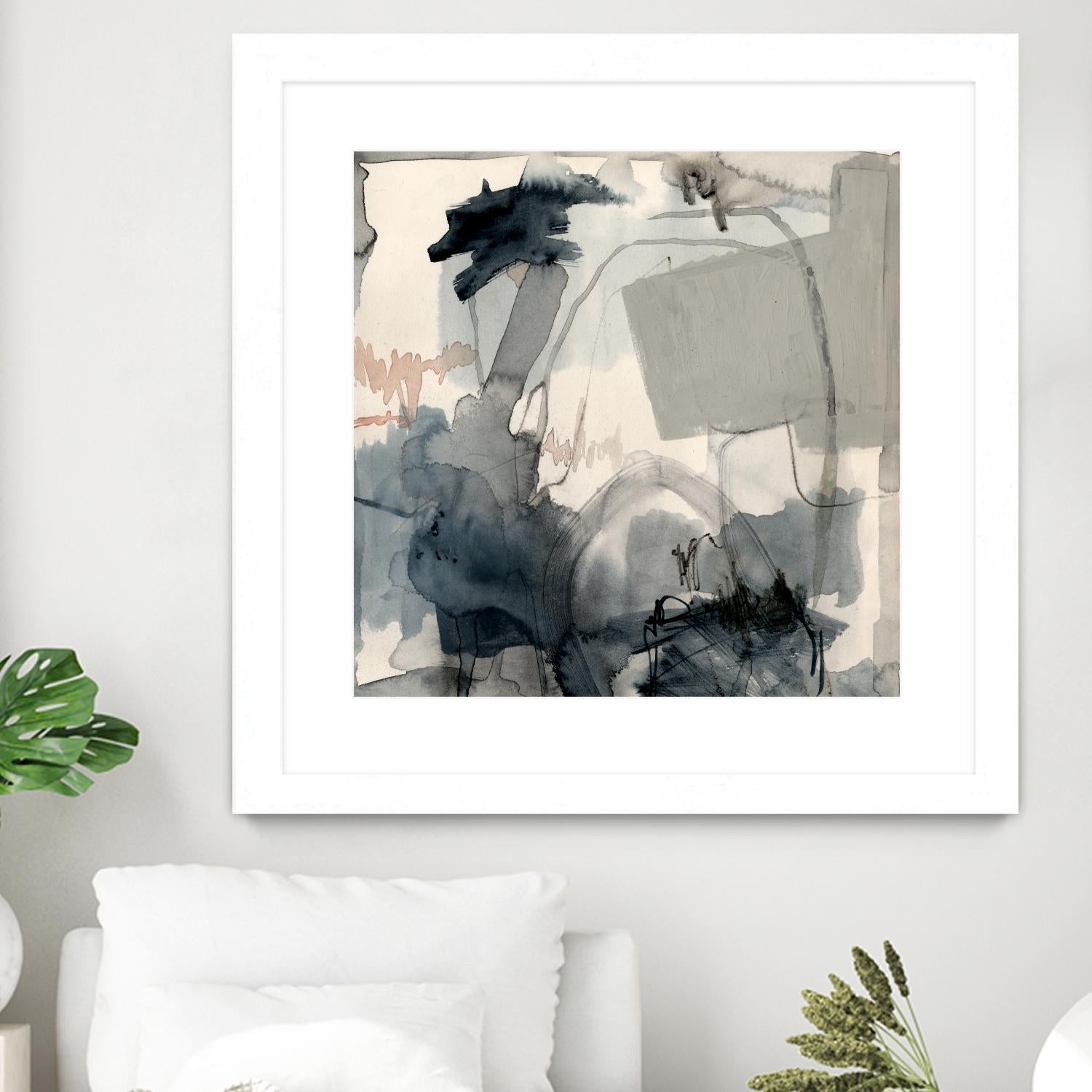 Torrential II by Victoria Barnes on GIANT ART - beige abstract abstract