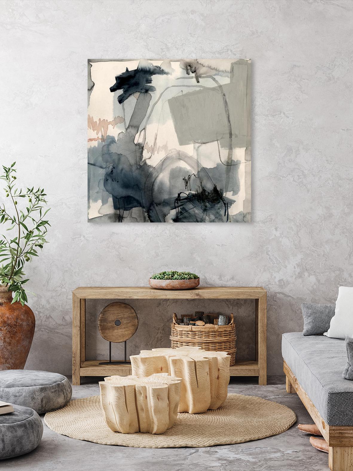 Torrential II by Victoria Barnes on GIANT ART - beige abstract abstract