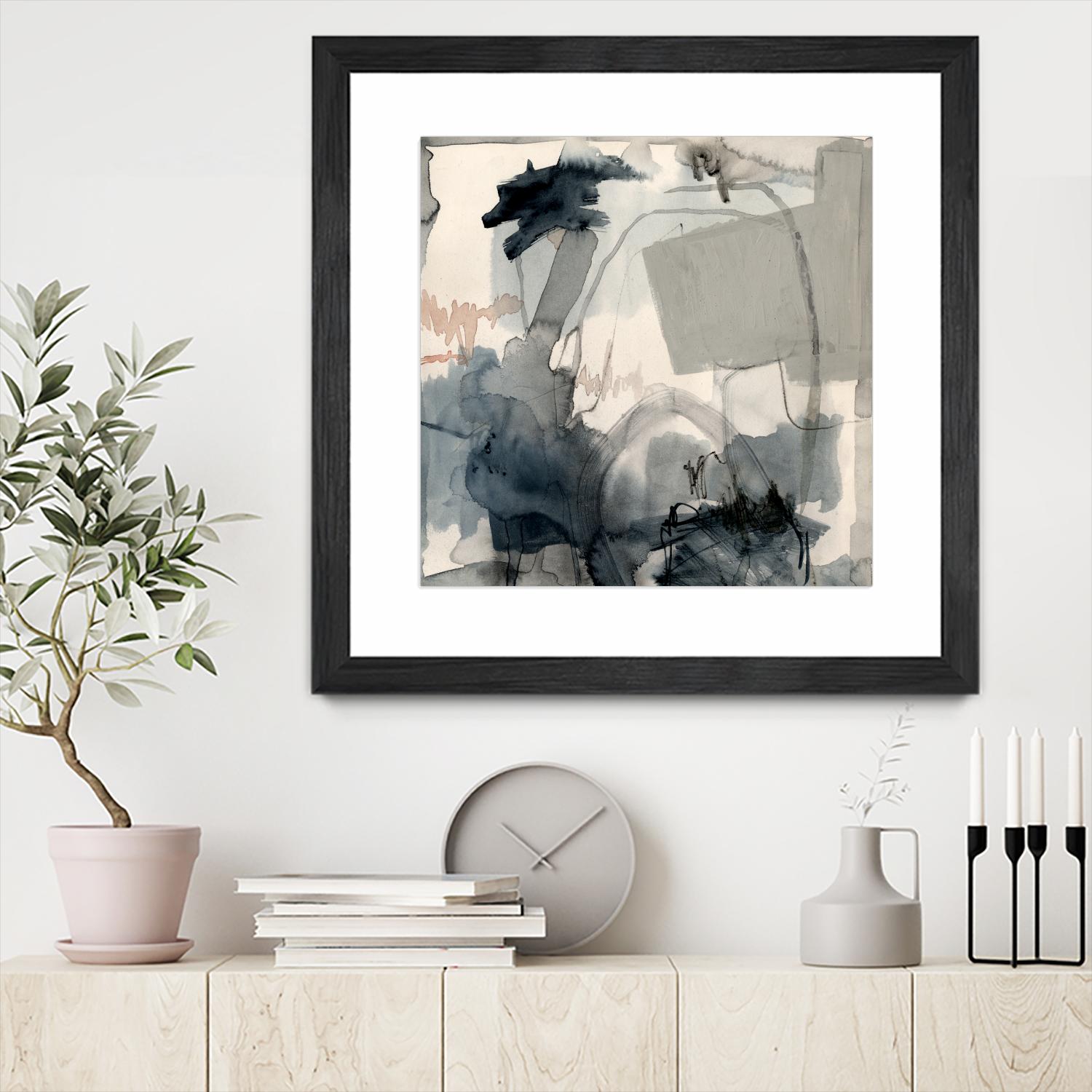 Torrential II by Victoria Barnes on GIANT ART - beige abstract abstract