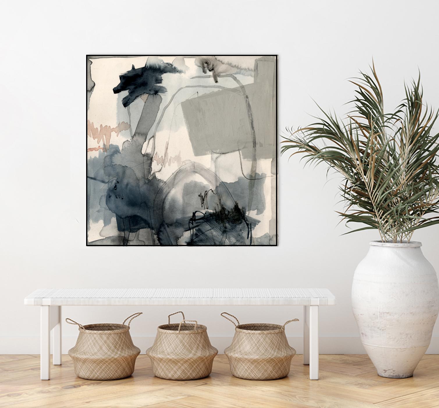 Torrential II by Victoria Barnes on GIANT ART - beige abstract abstract