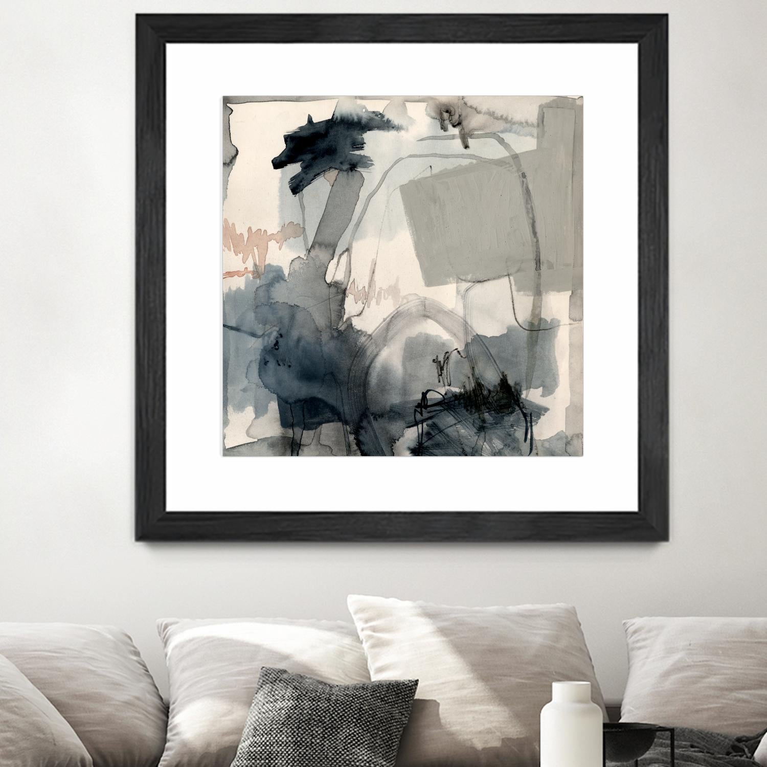 Torrential II by Victoria Barnes on GIANT ART - beige abstract abstract