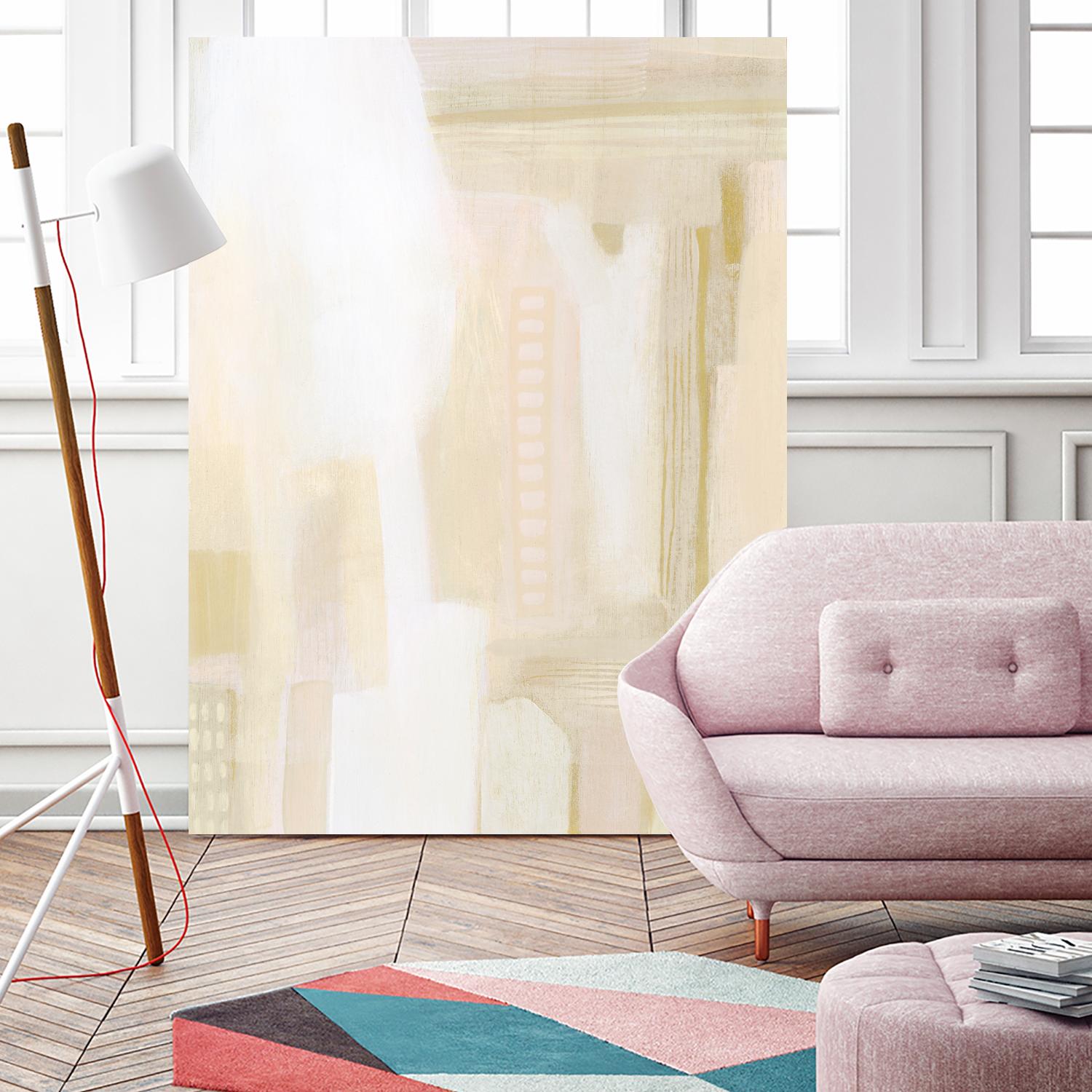 Urban Peach I by Grace Popp on GIANT ART - white abstract abstract