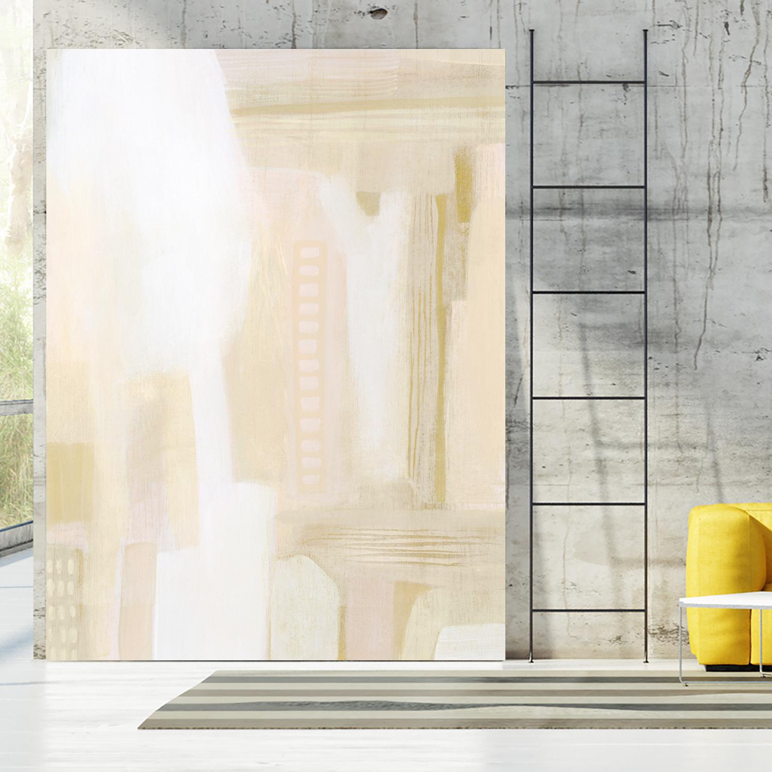 Urban Peach I by Grace Popp on GIANT ART - white abstract abstract