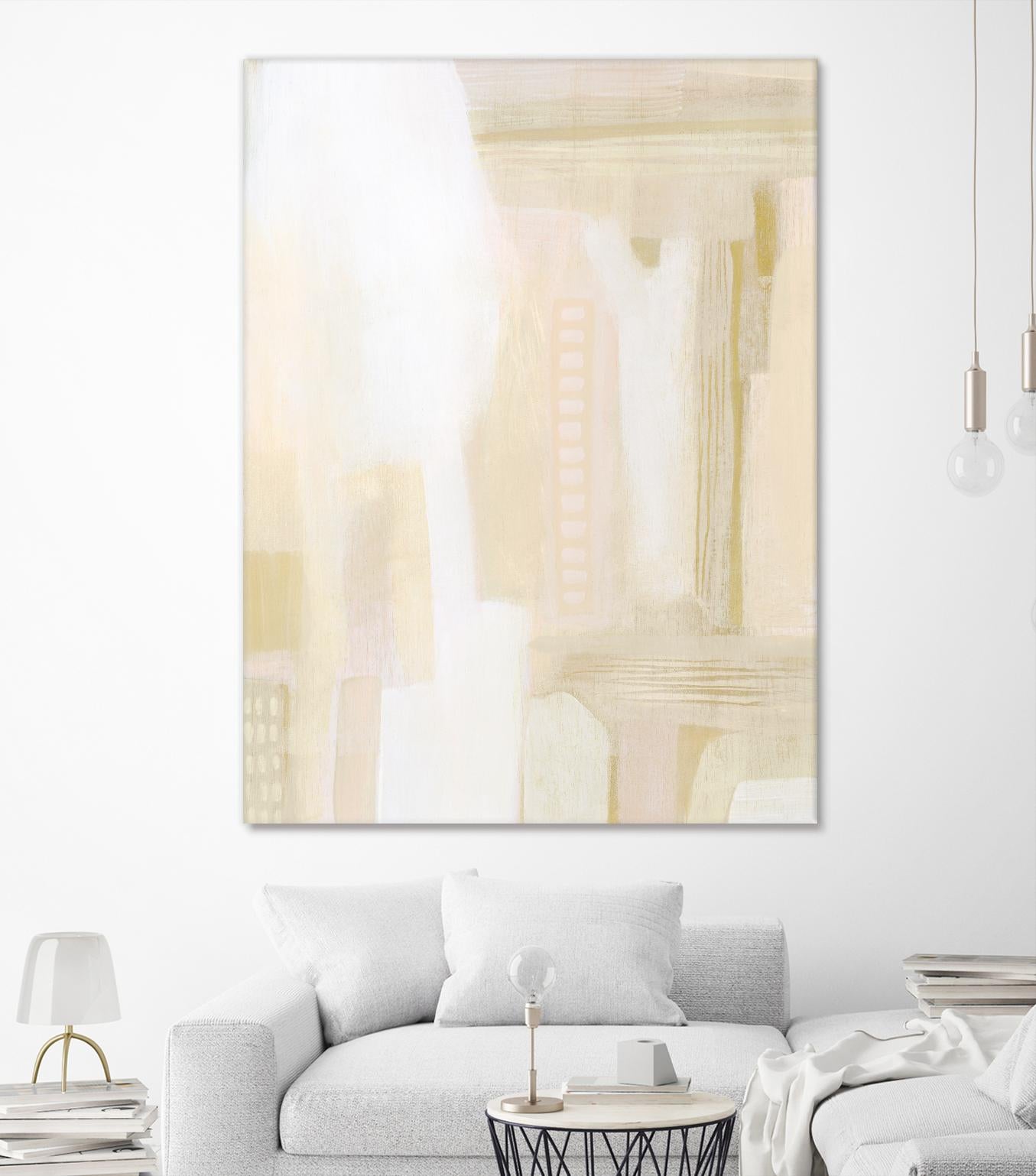 Urban Peach I by Grace Popp on GIANT ART - white abstract abstract