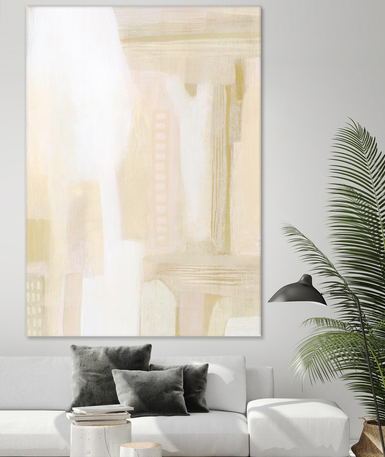 Urban Peach I by Grace Popp on GIANT ART - white abstract abstract