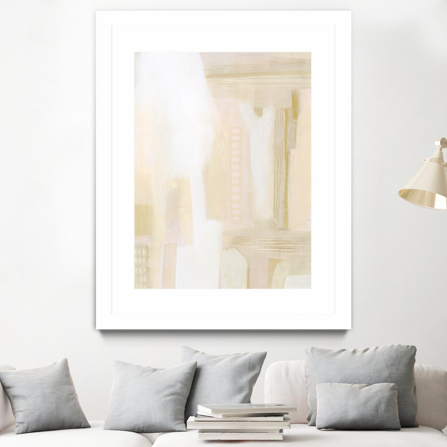 Urban Peach I by Grace Popp on GIANT ART - white abstract abstract