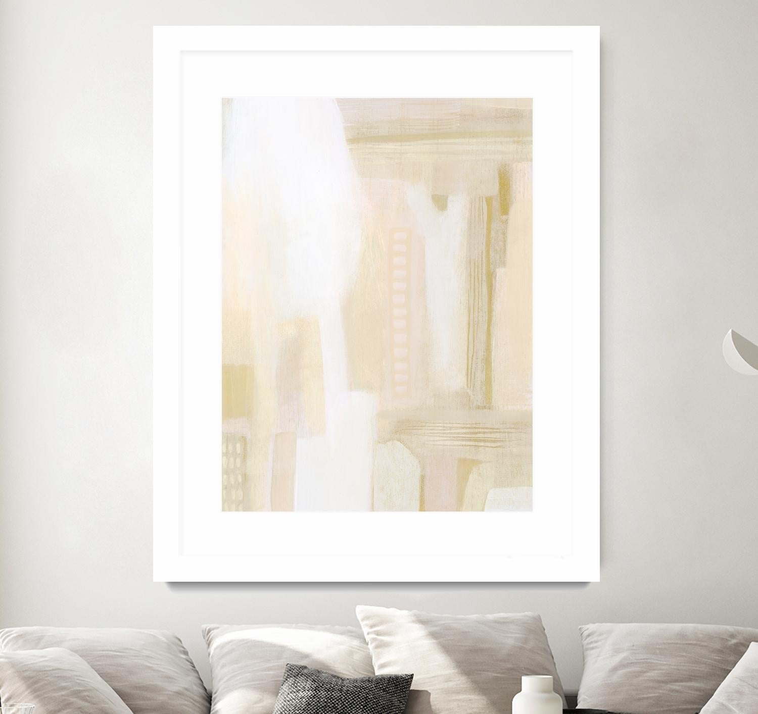 Urban Peach I by Grace Popp on GIANT ART - white abstract abstract