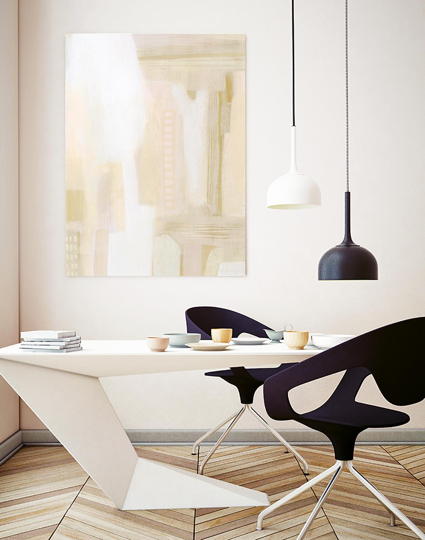 Urban Peach I by Grace Popp on GIANT ART - white abstract abstract