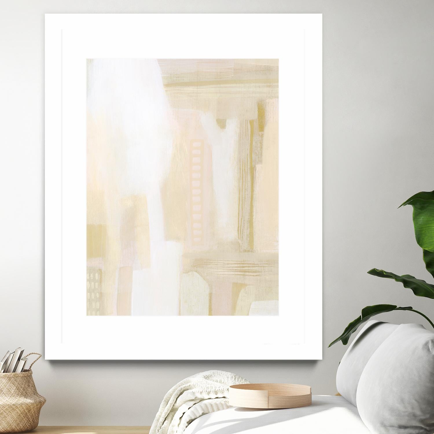 Urban Peach I by Grace Popp on GIANT ART - white abstract abstract