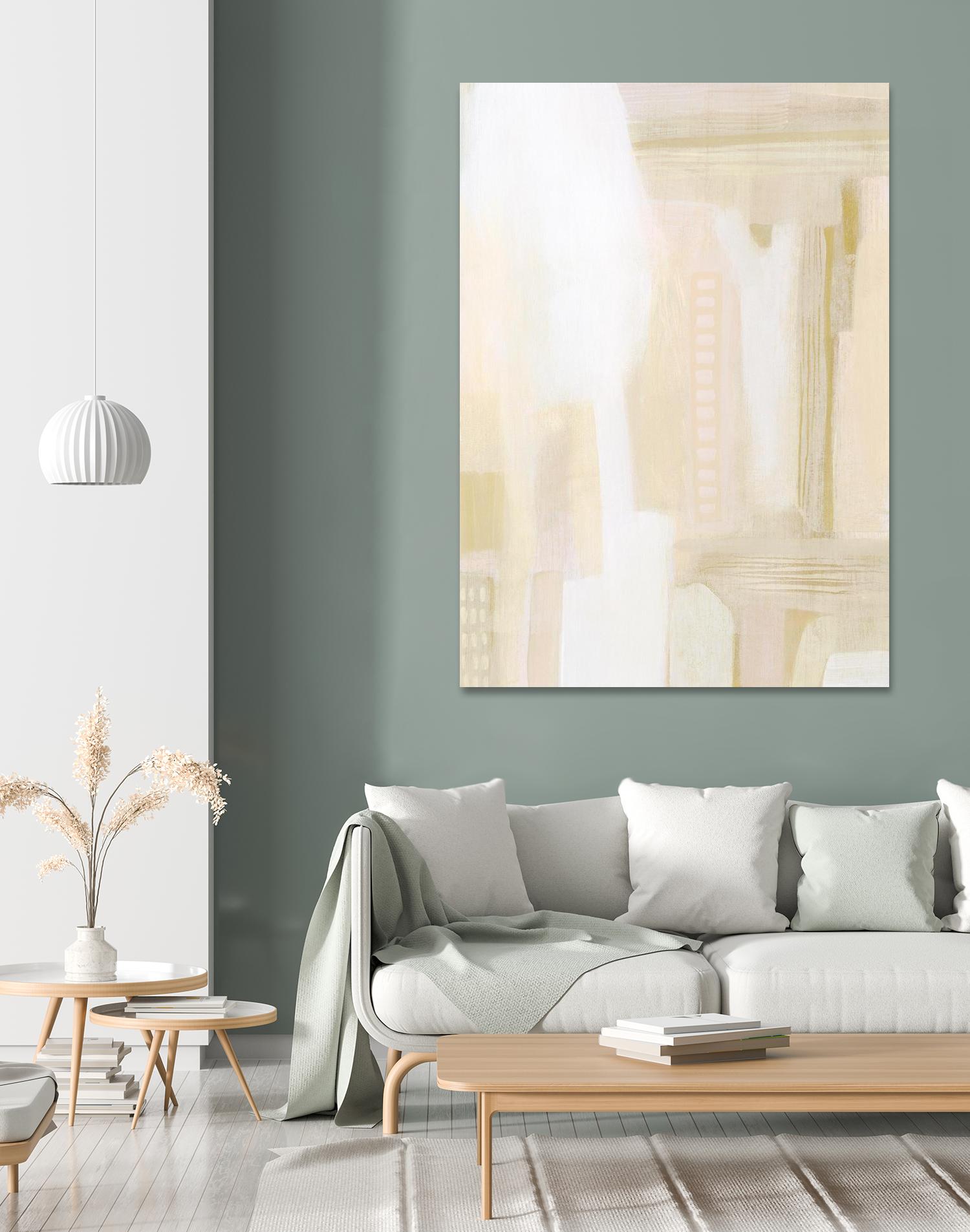 Urban Peach I by Grace Popp on GIANT ART - white abstract abstract