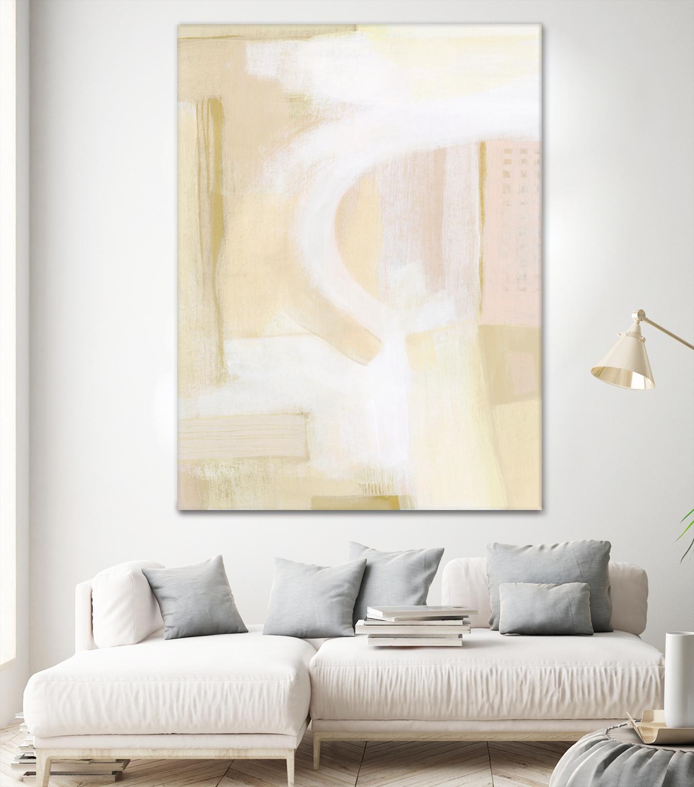 Urban Peach II by Grace Popp on GIANT ART - pink abstract abstract