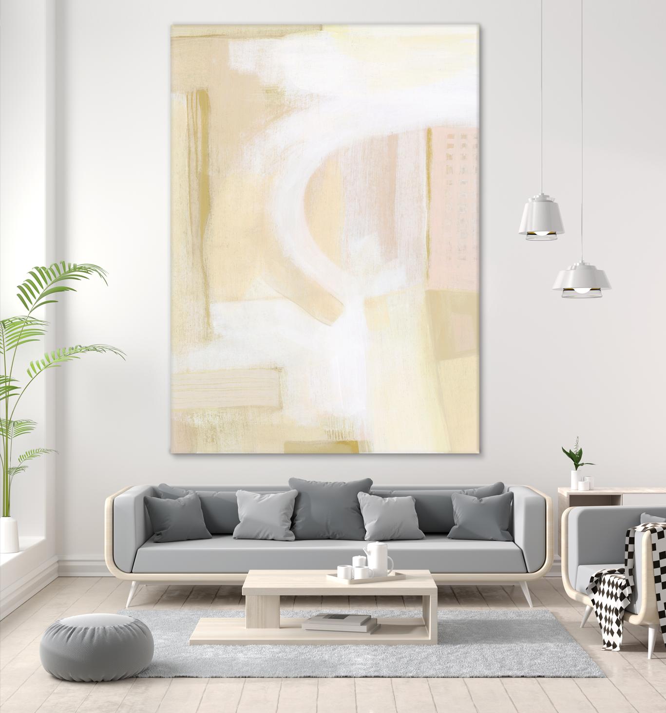 Urban Peach II by Grace Popp on GIANT ART - pink abstract abstract